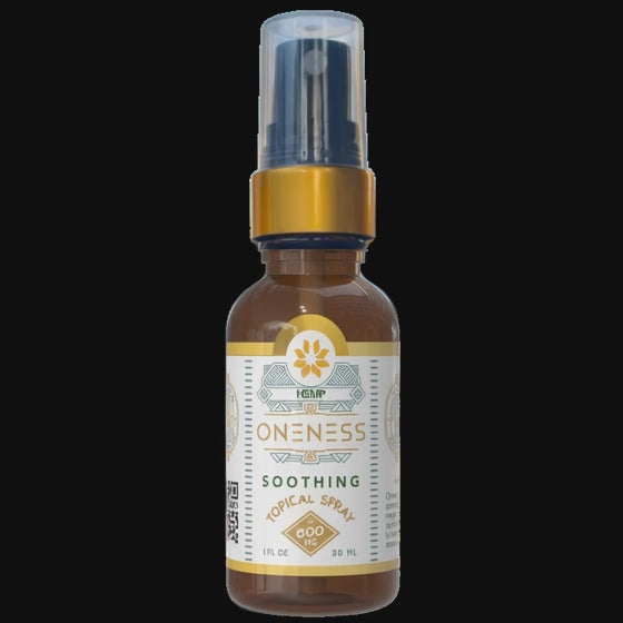 
                  
                    Load and play video in Gallery viewer, Hemp CBD Topical Spray | Relief That Works in Minutes | Fragrance That Lasts All Day.
                  
                